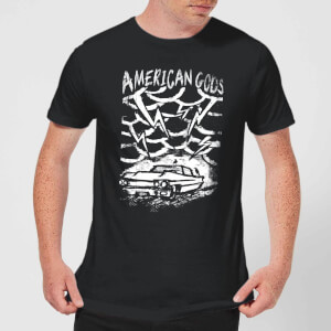 American Gods Car Storm Men's T-Shirt - Black