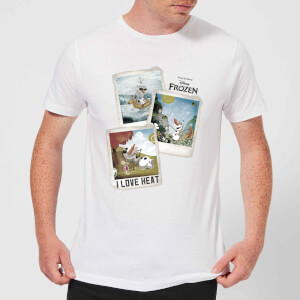 Frozen Olaf Polaroid Men's T-Shirt - White