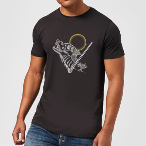 Harry Potter Werewolf Line Art T-shirt - Zwart