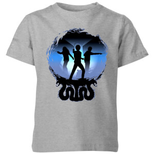 Harry Potter Silhouette Attack Kids' T-Shirt - Grey