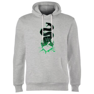 Felpa con cappuccio Harry Potter Basilisk Silhouette - Grigio