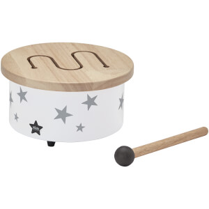 Kids Concept Mini Drum - White