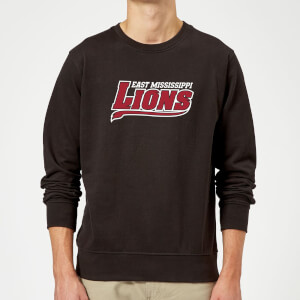 East Mississippi Community College Lions Script Logo Sweatshirt - Black