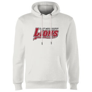 East Mississippi Community College Lions Script Logo Hoodie - White