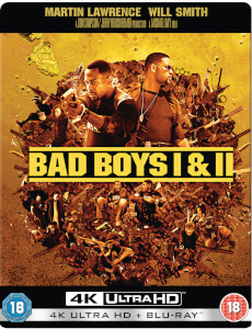Bad Boys I&II Collection 4K Ultra HD – Zavvi Exclusive Pop Art Steelbook