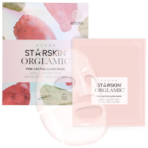STARSKIN Orglamic Pink Cactus Glass Mask
