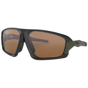 Oakley Field Jacket Polarised Sunglasses - Matte Black/Prizm Tunsten