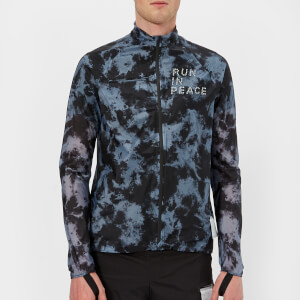 Satisfy Men's Ultra Light Running Jacket - Tie-Dye