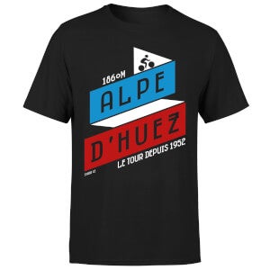 ALPE D'HUEZ Men's T-Shirt - Black