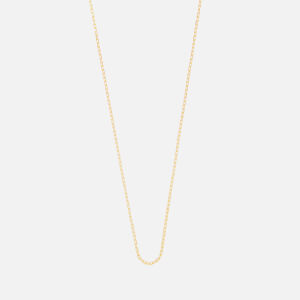 Anni Lu Women's Cross Chain Necklace - 45cm - Gold