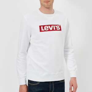 Levi's Men's Graphic Crew Sweatshirt - White