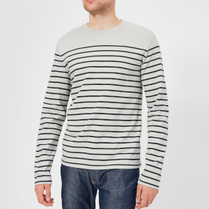 Levi's Men's Long Sleeve Mission T-Shirt - Market Gray Violet/Sky Captain