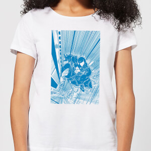 Venom Comic Panel Women's T-Shirt - White