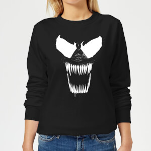 Venom Bare Teeth Women's Sweatshirt - Black