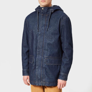 A.P.C. Men's Michigan Parka - Indigo