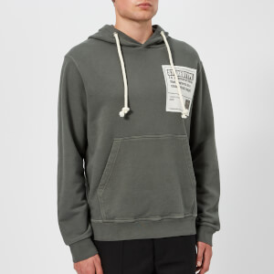 Maison Margiela Men's Garment Dyed Replica Hoody - Dark Grey