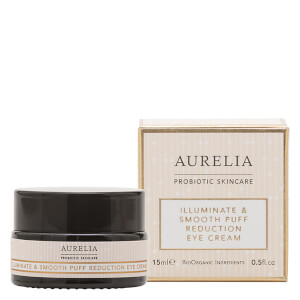 Aurelia Probiotic Skincare Illuminate and Smooth Puff Reduction Eye Cream 15ml