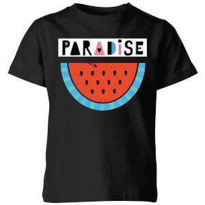 My Little Rascal Paradise Kids' T-Shirt - Black