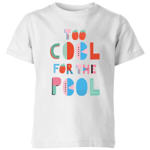 My Little Rascal Too Cool For The Pool Kids' T-Shirt - White