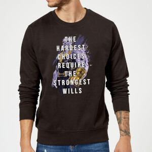 Sudadera Marvel Vengadores The Strongest Wills - Hombre - Negro