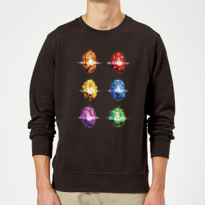Sweat Homme Infinity Stones Avengers - Noir