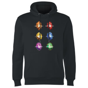 Sudadera Marvel Vengadores Gemas del Infinito - Negro