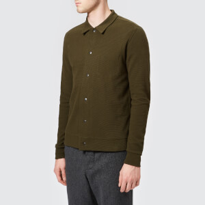Oliver Spencer Men's Rundell Jersey Jacket - Stanhope Green