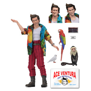 NECA Ace Ventura: Pet Detective Ace Ventura 8 Inch Clothed Action Figure