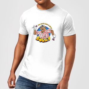 Bullseye Can't Beat A Bit Of Bully Men's T-Shirt - White