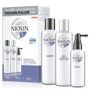 NIOXIN 3-part System Trial Kit 5 for Chemically Treated Hair with Light Thinning
