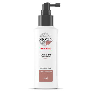 NIOXIN 3-part System 3 Scalp & Hair Treatment for Colored Hair with Light Thinning 100ml
