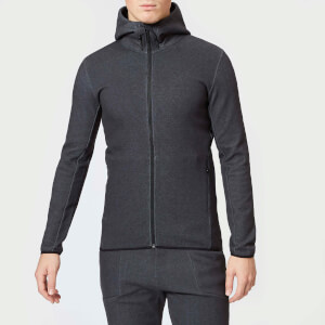 Peak Performance Men's Tech Zip Hoody - DK Grey Marl