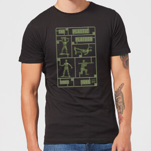 Toy Story Plastic Platoon Men's T-Shirt - Black