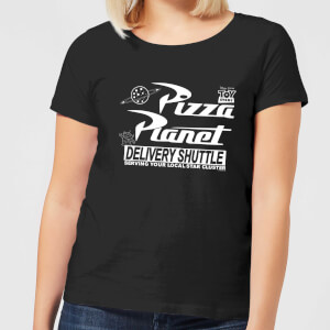 Toy Story Pizza Planet Logo Women's T-Shirt - Black