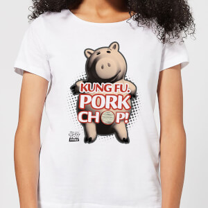 Toy Story Kung Fu Pork Chop Women's T-Shirt - White