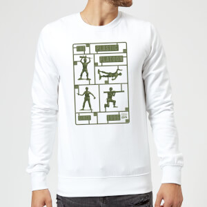 Toy Story Plastic Platoon Sweatshirt - White