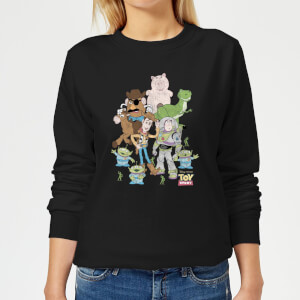 Toy Story Group Shot Women's Sweatshirt - Black
