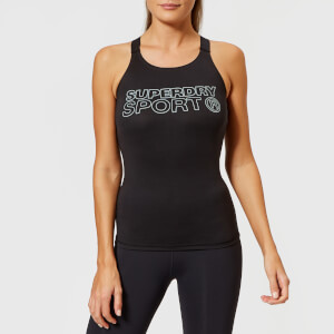 Superdry Sport Women's Active Fitted Vest - Black