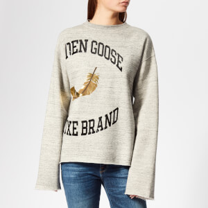 Golden Goose Deluxe Brand Women's Cereda Sweatshirt - Melgrey/Gold College