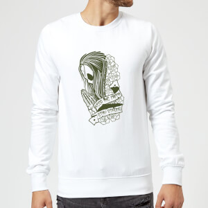Stay Strong Keep The Faith Sweatshirt - White