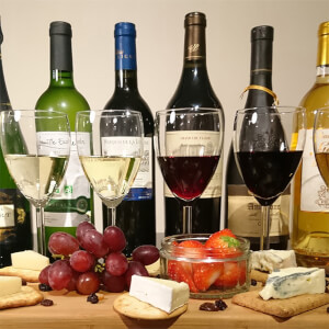 Luxury Wine Tasting Paired with Cheese, Fruit and Chocolate for Two