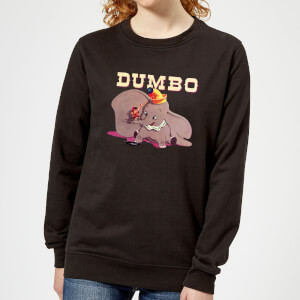 Sweat Femme Trombone Dumbo Disney - Noir