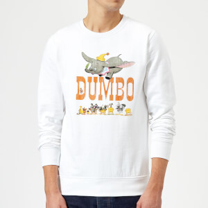 Sweat Homme Le Seul et l'Unique Dumbo Disney - Blanc