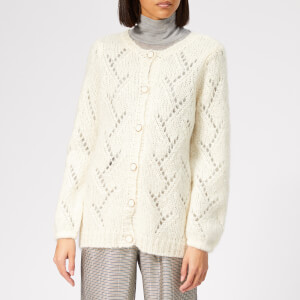 Gestuz Women's Cherry Cardigan - Vaporous Grey