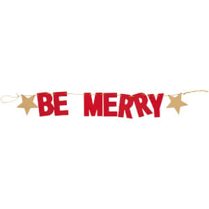 Sass & Belle Be Merry Bunting