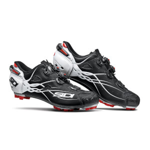 Sidi Tiger Carbon MTB Shoes - Matt Black/Gloss White