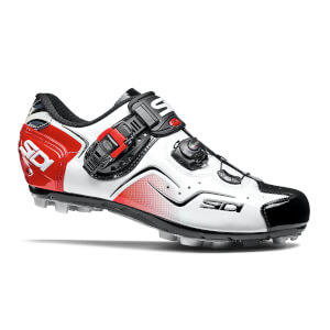 Sidi Cape MTB Shoes - White/Black/Red