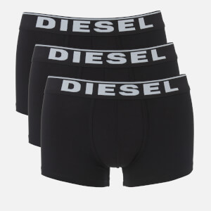 Diesel Men's Damien Three Pack Boxer Shorts - Black