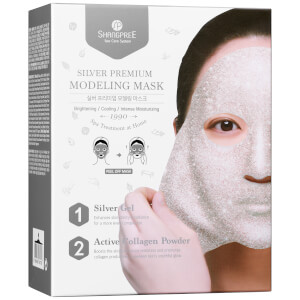 SHANGPREE Silver Premium Modeling Mask with Bowl and Spatula 50 ml