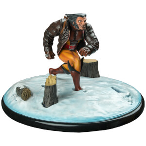 Diamond Select Marvel Comics Premier Collection Resin 9" Statue - Wolverine In The Snow